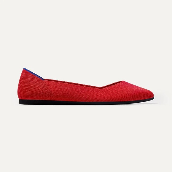 Rothy’s pointed toe shoe in red size 8 - Picture 4 of 13